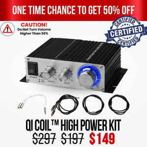 Qi Coil™ High Power Kit (Add 5x Power)